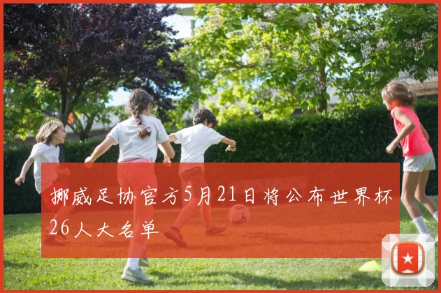 挪威足协官方5月21日将公布世界杯26人大名单